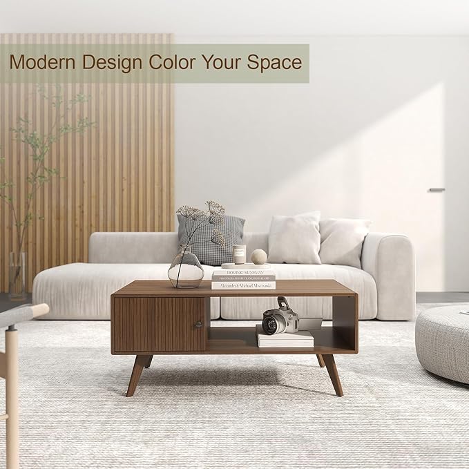 Mid Century Modern Coffee Table - Image 5