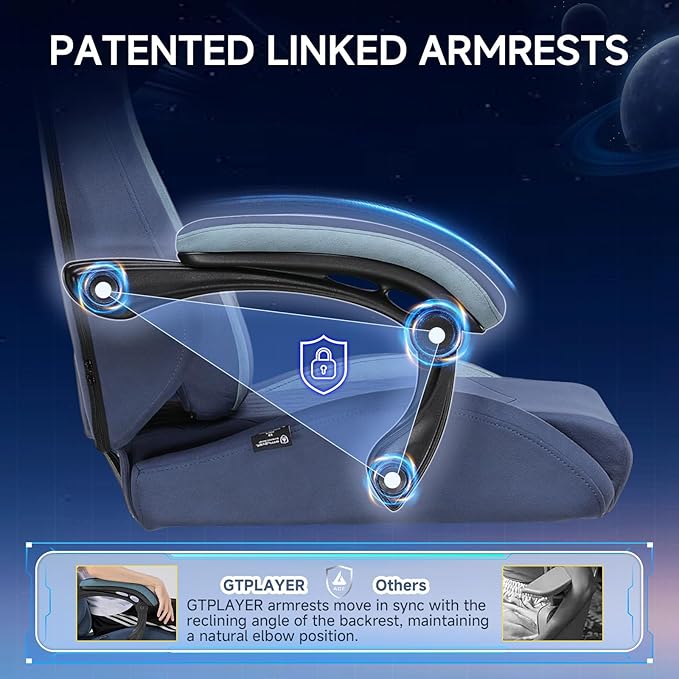 GTPLAYER Gaming Chair, Video Game Chairs - Image 5