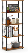 Furinno Turn-N-Tube 5-Tier Multipurpose Shelf / Display Rack / Storage Shelf / by Furinno-FitsYourSpaceFitsYourBudget
