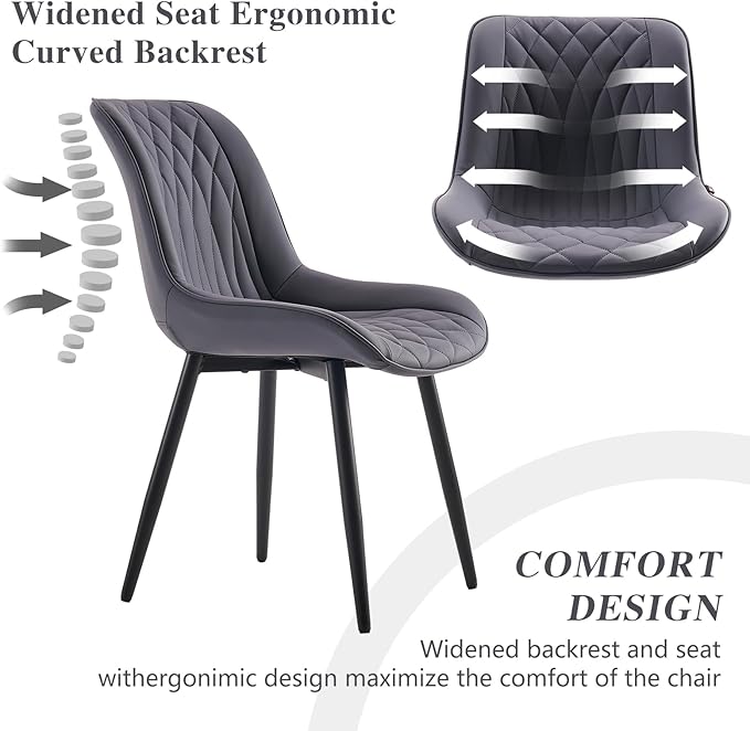 YOUNIKE Dining Chairs Set of 2 - Image 3