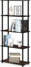 Furinno Turn-N-Tube 5-Tier Multipurpose Shelf / Display Rack / Storage Shelf / by Furinno-FitsYourSpaceFitsYourBudget