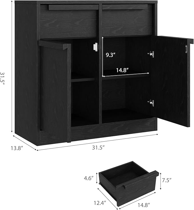 GarveeHome Sideboard Buffet Cabinet - Image 3