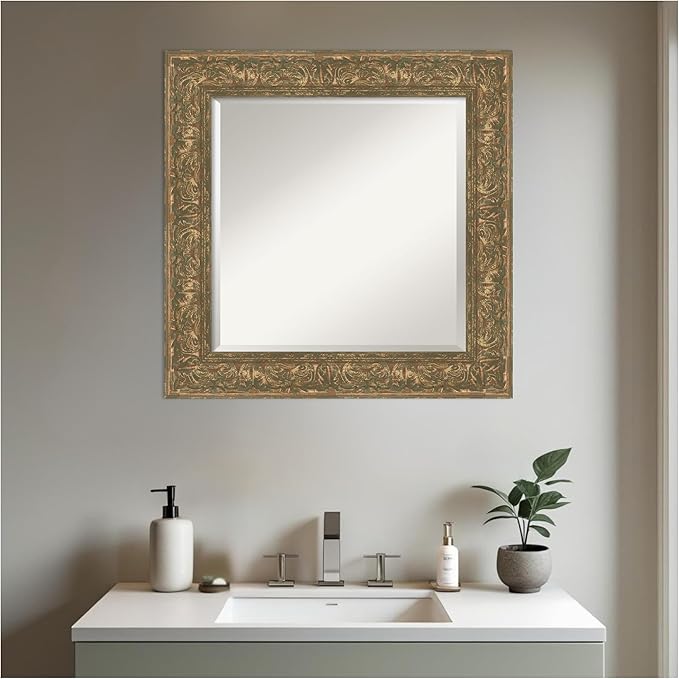 Amanti Art Bronze Bathroom Mirror - Image 5