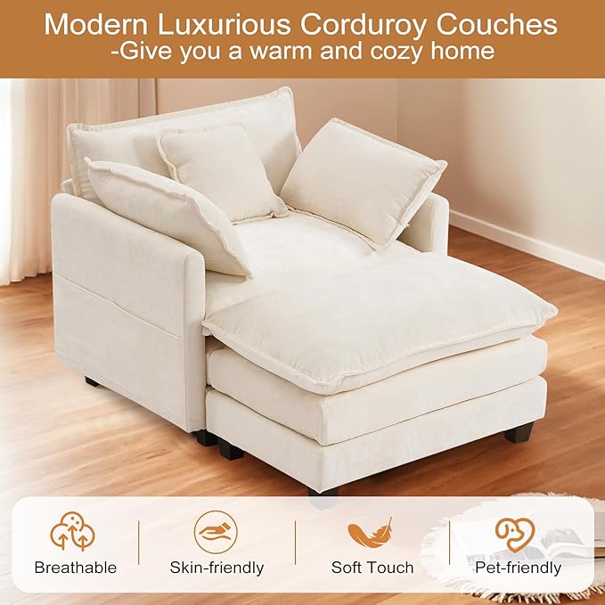 Furniliving Oversized Accent Chair - Image 7