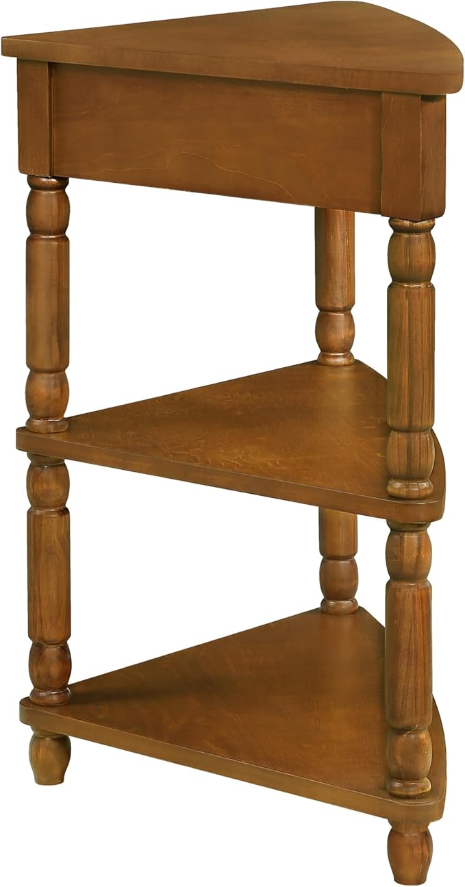 GDFStudio Trmxmbi 3 Tier Corner Console Table - Image 6