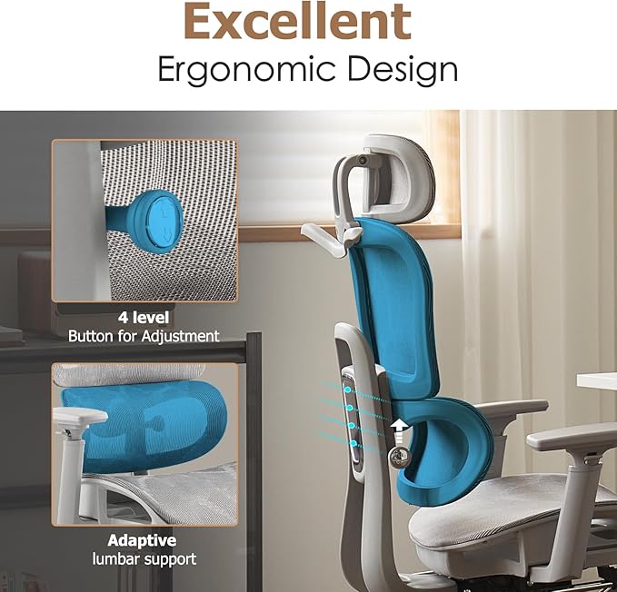 Ergonomic Mesh Office & Gaming Chair - Image 6