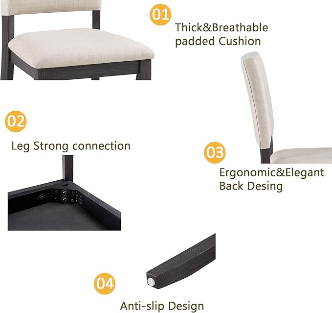 Ball & Cast 5 Piece Dining Table Set - Image 7