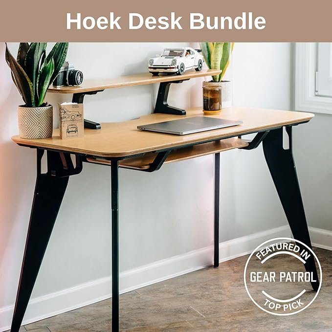 HOEK Office Desk Bundle, 47.5" x 23" - Image 3