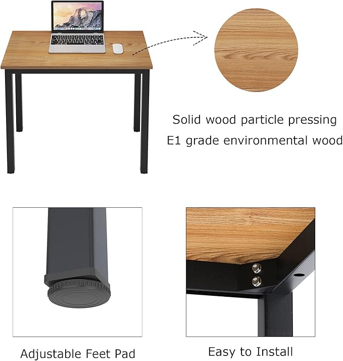DlandHome 39 inches Small Computer Desk - Image 7
