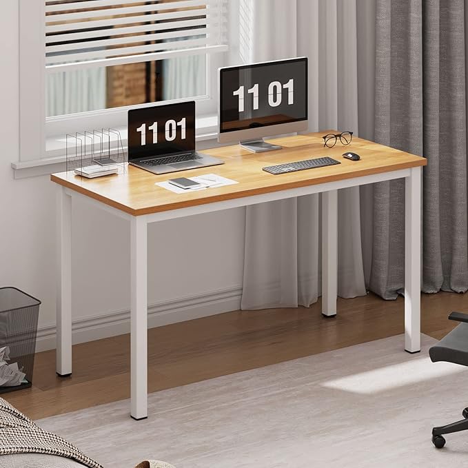 Need Computer Desk, 47 inch Home Office Desk, Modern Simple Style Home Office - Image 2