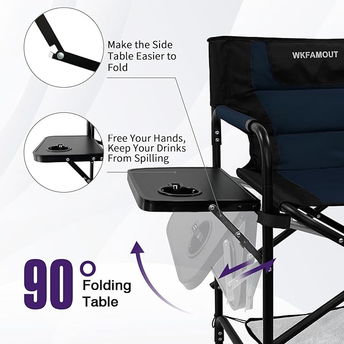 Tall Folding Directors Chair - Image 5