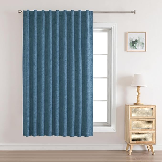 Joydeco Custom 100% Blackout Long Drapes by JOYDECO