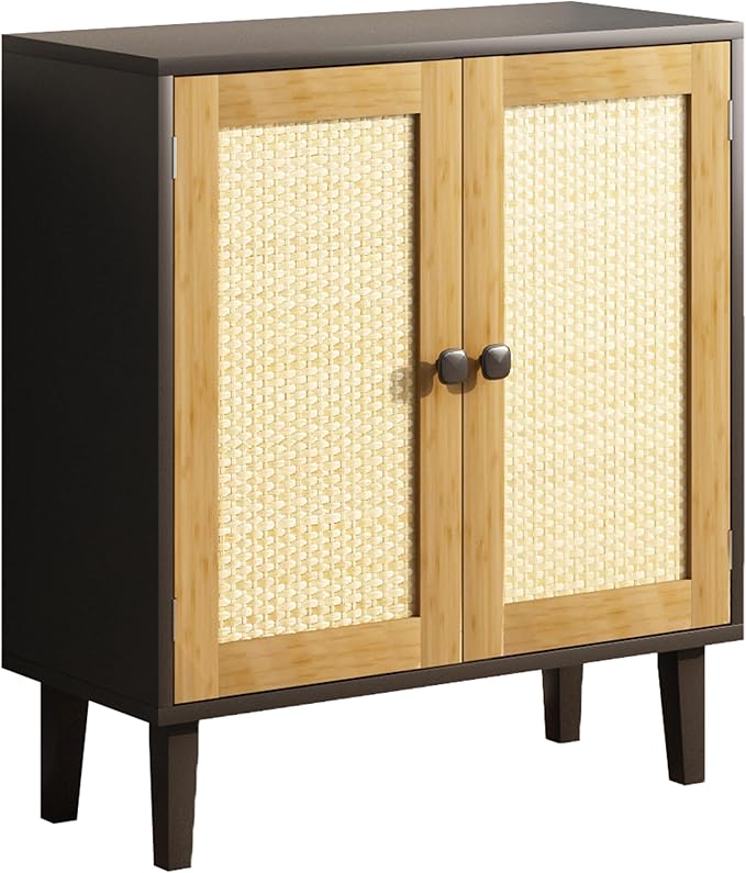 Bamboo Sideboard Buffet Cabinet by Eastglory