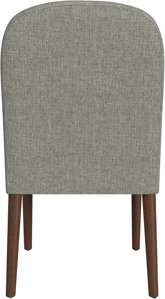 HomePop Rounded Back Upholstered Dining-Chair - Image 6