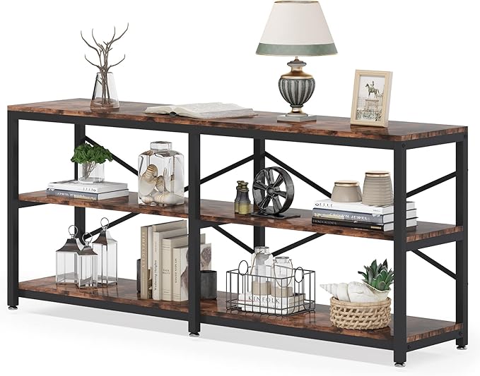 Tribesigns 70.9 Inch Extra Long Console Table, Modern Sofa Table Behind Couch - Image 9