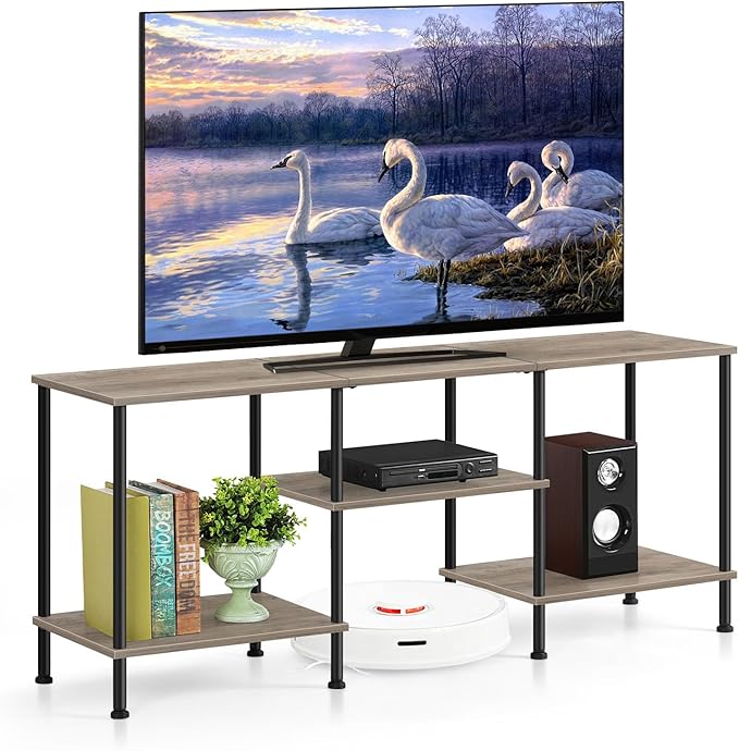 OYEAL 50 inch TV Stand for Living Room Farmhouse Entertainment Center by OYEAL