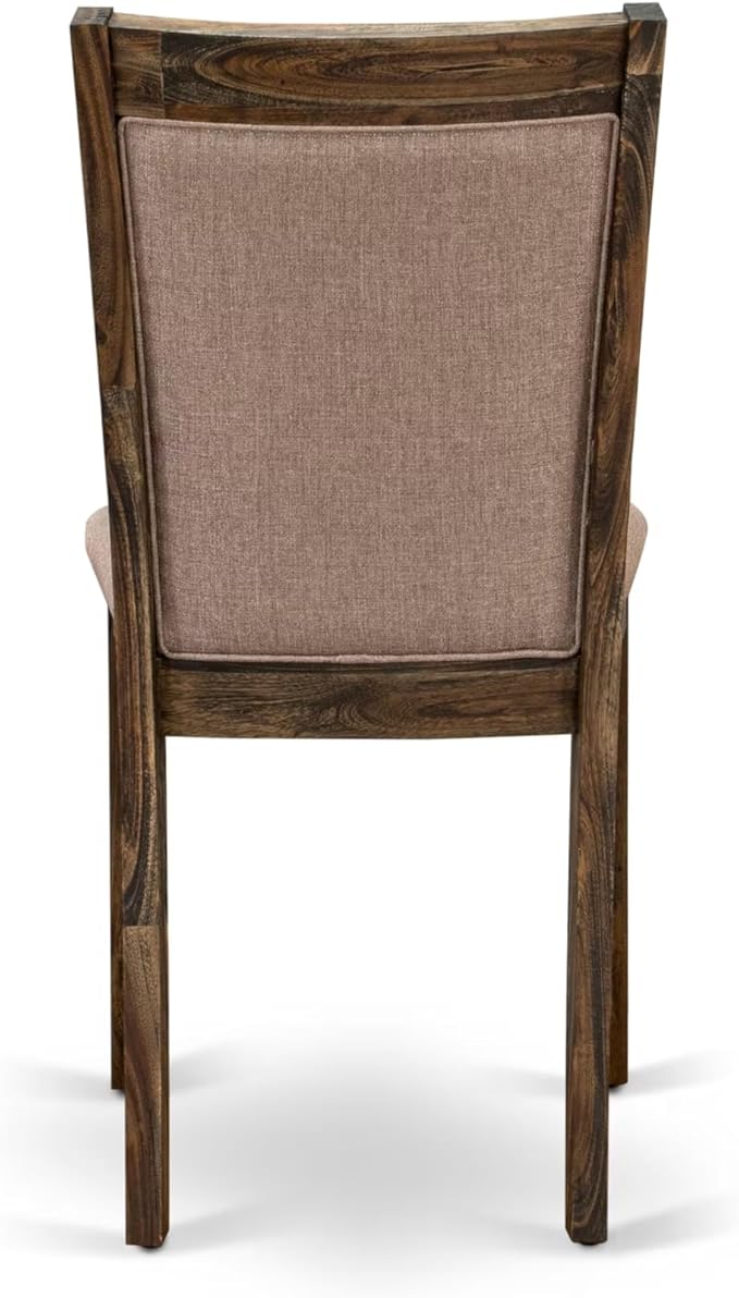 East West Furniture V797MZ716-6 6 Piece Kitchen Table Set Contains a Rectangle - Image 13