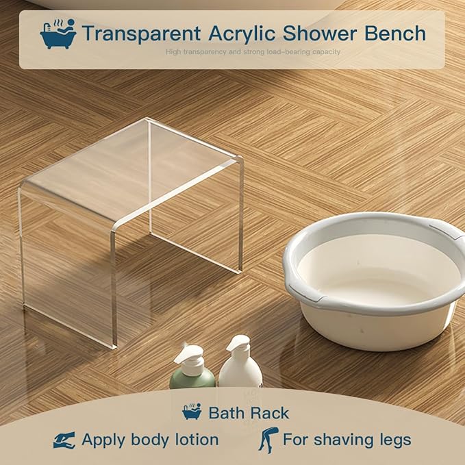 Acrylic Kids' Step Stool – Small Footstool - Image 7