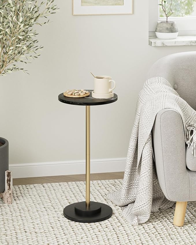 Round Side Table, Small Drink Table - Image 4