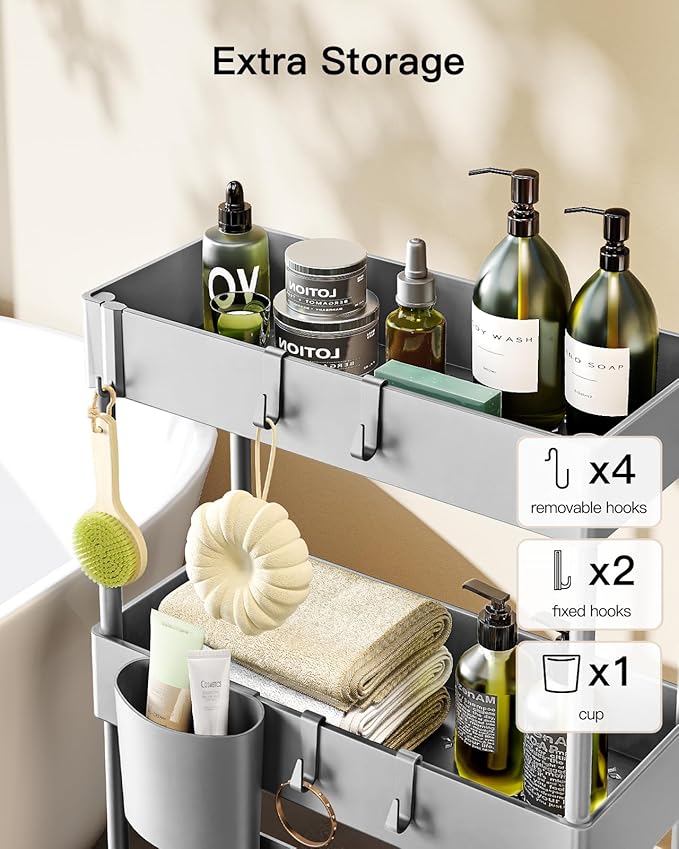 Pipishell Slim Storage Cart - Image 5