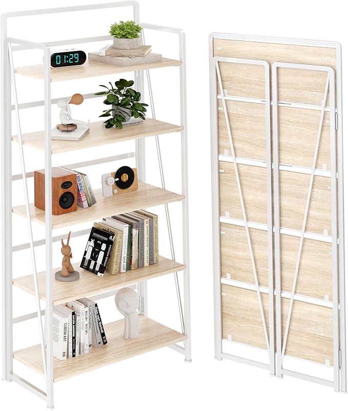 BHG No Assembly Folding Bookshelf by BHG