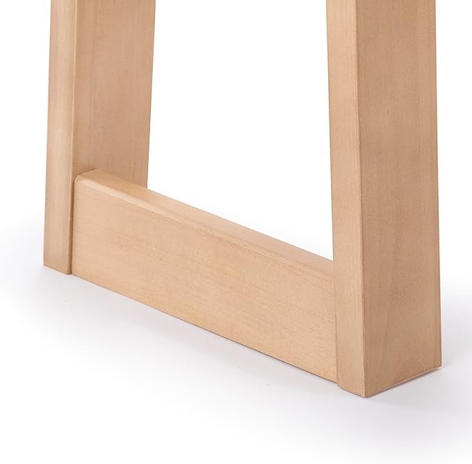 Plank+Beam Solid Wood Console Table, 46.25 Inch, Sofa Table, Narrow Entryway - Image 5