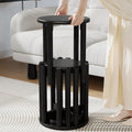 Stackable Stools Set of 4, Wood Stool, 18 Inch Stool, Stacking Stools, Nesting by Unknown