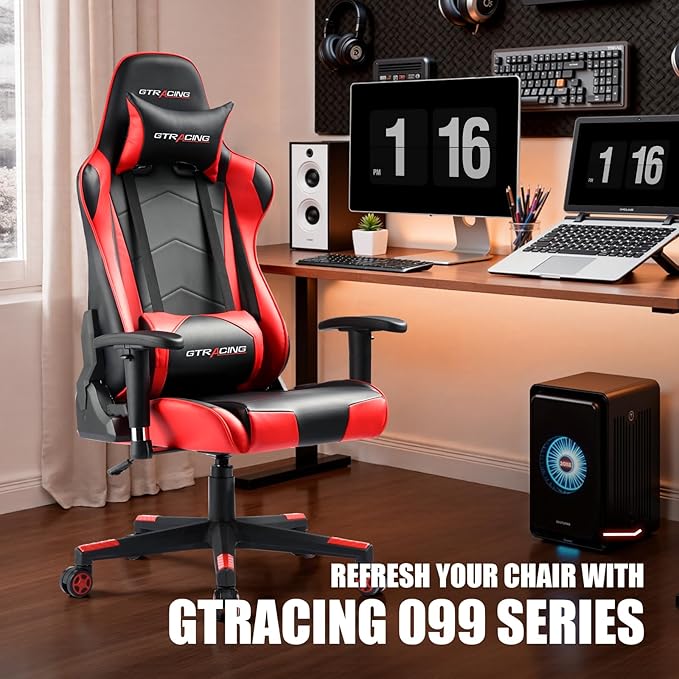 GTRACING Gaming Chair Racing Office Computer Ergonomic Video Game Chair - Image 4
