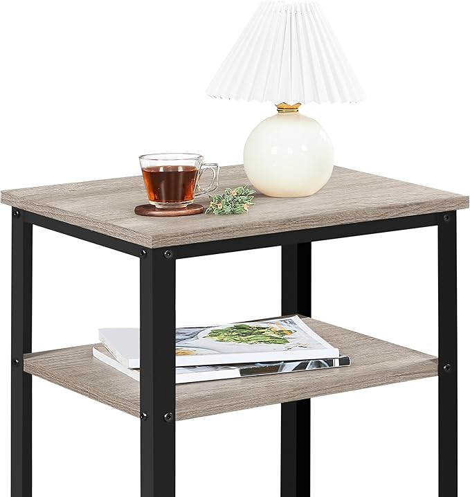 Yaheetech 30 in Tall End Table, 3-Tier - Image 6