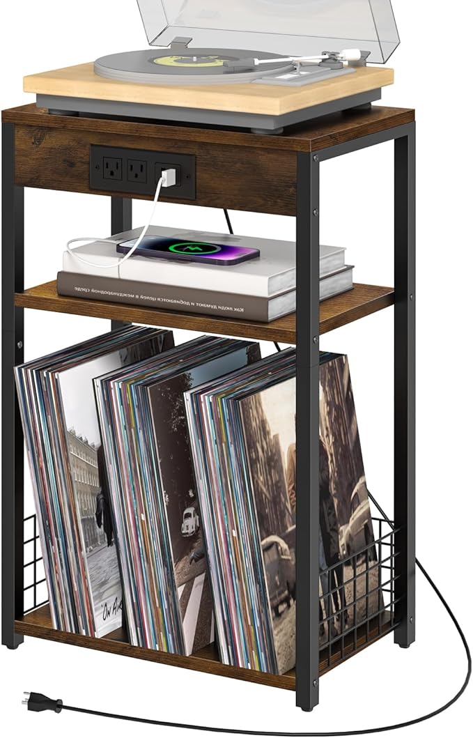 LELELINKY 3 Tier End Table by LELELINKY