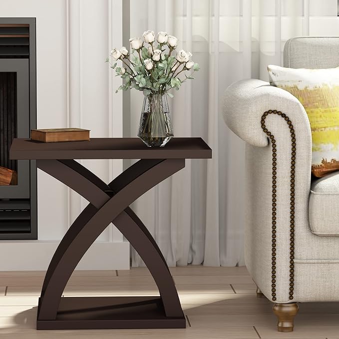 ChooChoo End Side Table Set of 2, Modern End Table - Image 3