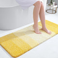 OLANLY Bathroom Runner Rugs 47x20, Extra Soft Absorbent Microfiber Bath Rugs by OLANLY