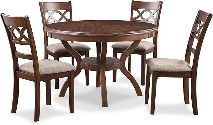 New Classic Furniture Cori 5-Piece Round Dining Set - Image 3