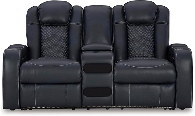 Signature Design by Ashley Fyne-Dyme Contemporary Power Reclining Loveseat - Image 8
