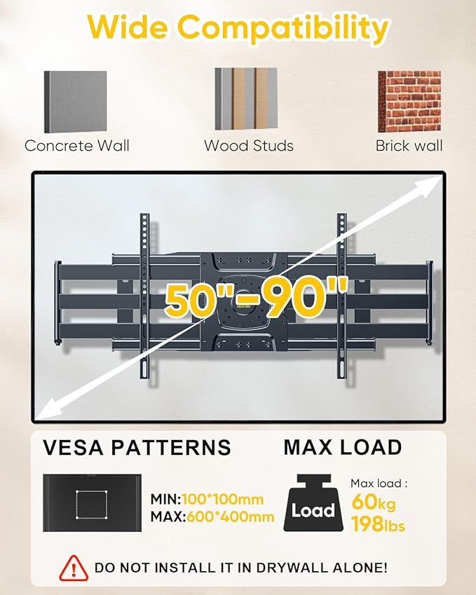 FORGING MOUNT Long Arm TV Wall Mount - Image 2