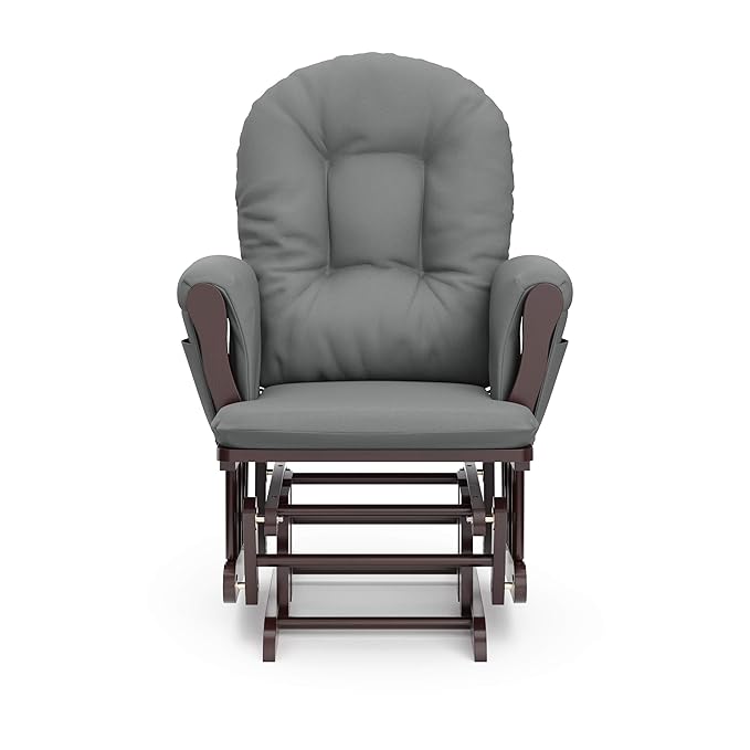 Storkcraft Premium Hoop Glider & Ottoman — GREENGUARD Gold Certified Nursery - Image 14