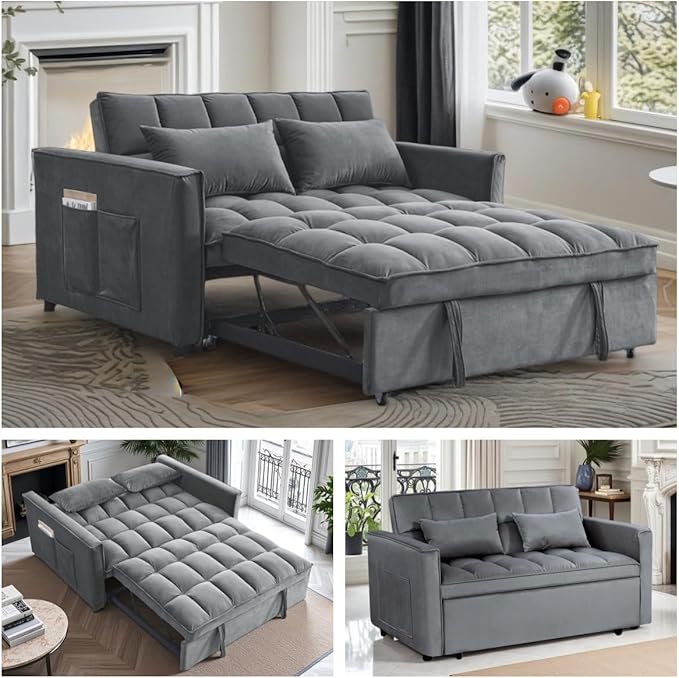 3 in1 Sofa Bed, Pull-Out Sleeper Sofa Bed by Outdoorchairs