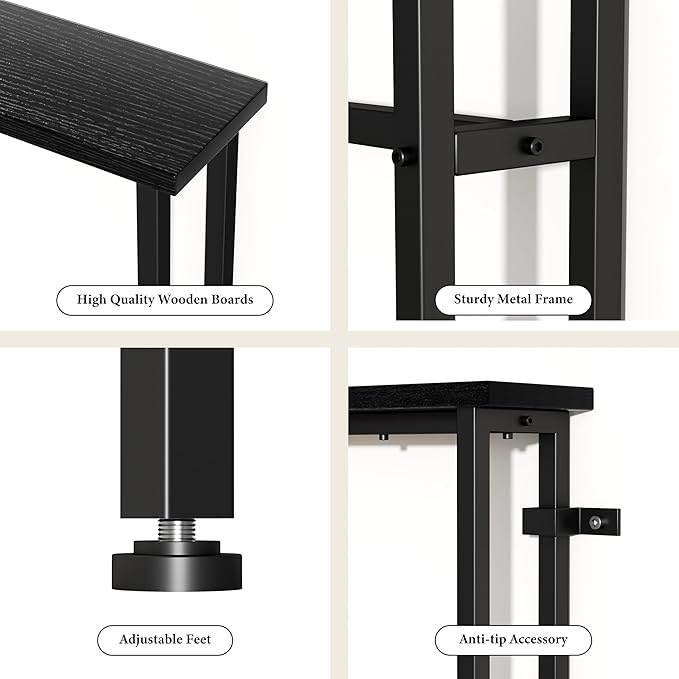 GRLEAF 39" Narrow Console Sofa Table - Image 6