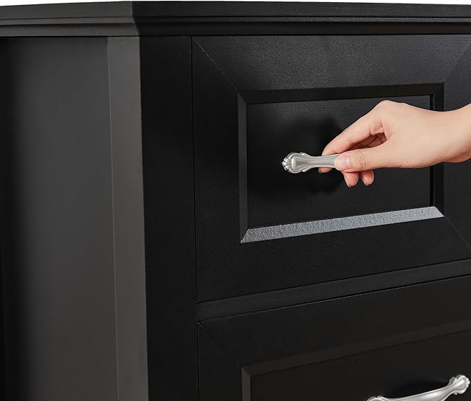 LINSY HOME 7 Drawers Dresser for Bedroom, Modern Farmhouse Dresser TV Stand - Image 7