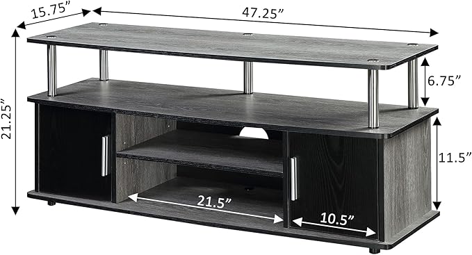 Convenience Concepts Designs2Go Monterey Stand Family Entertainment Center - Image 8
