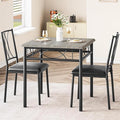 CABIHOME Dining Table Set for 2, 3 Piece Kitchen Table Set by CABIHOME