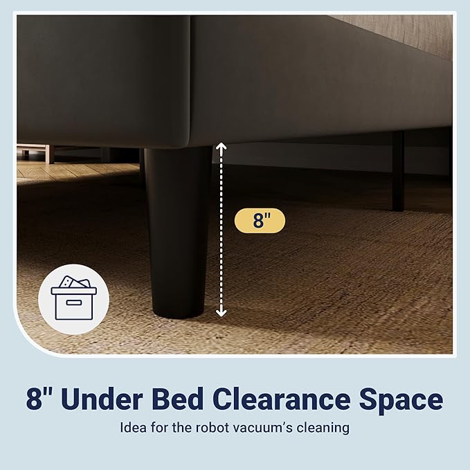 Allewie King Size Platform Bed Frame - Image 6
