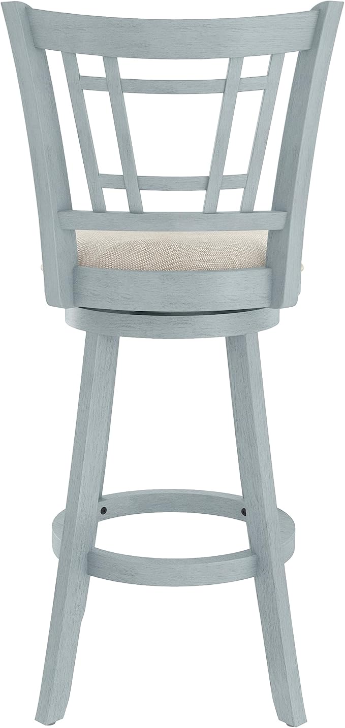 Hillsdale Fairfox 30.5" Wood Swivel Bar Height Stool - Image 8