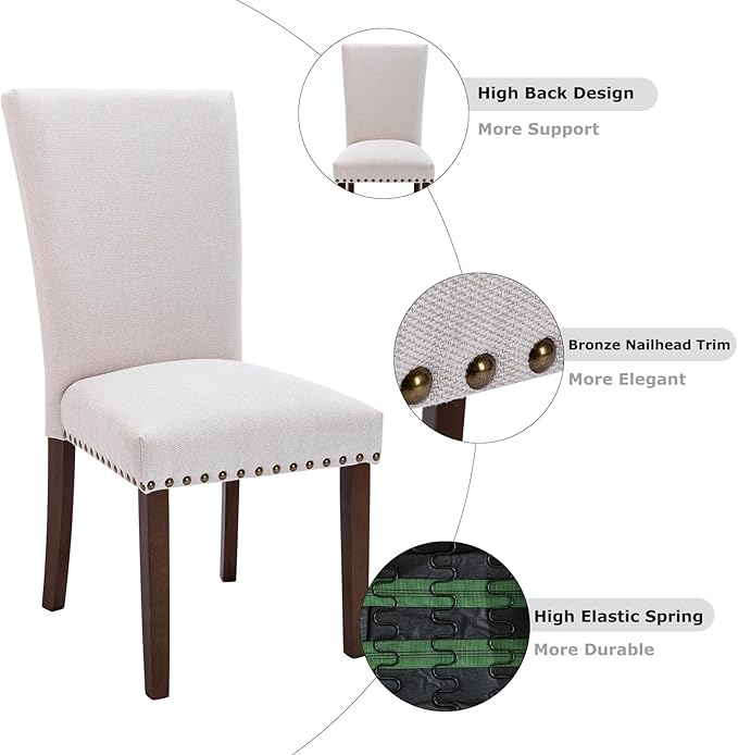 COLAMY 3-Piece Extendable Dining Set - Image 7