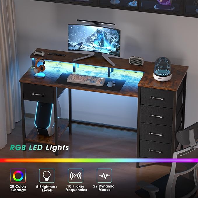 47 Inch Computer Gaming Desk - Image 7