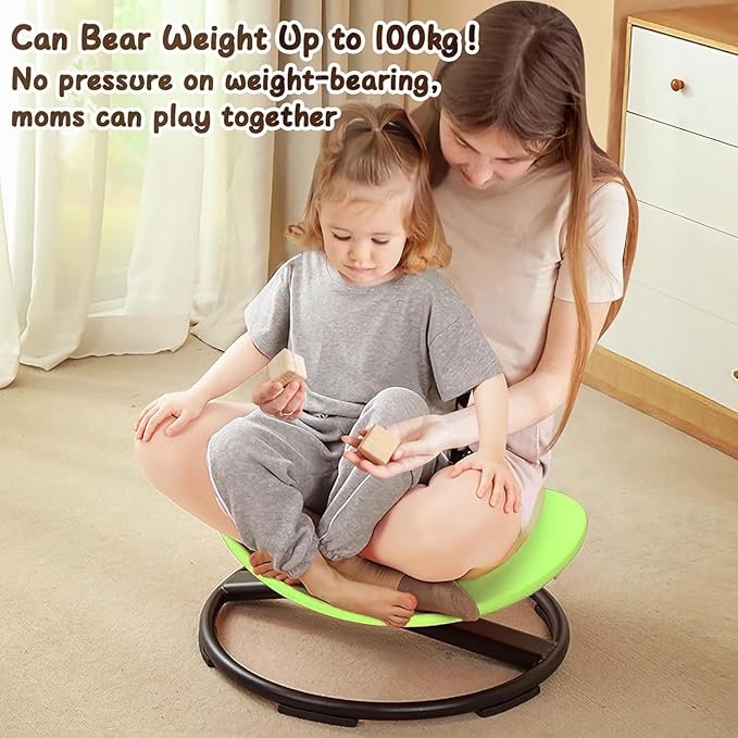 Kids Sensory Spinning Chair for Autism Ages 3+, Sit and Spin Swivel Chair for - Image 6