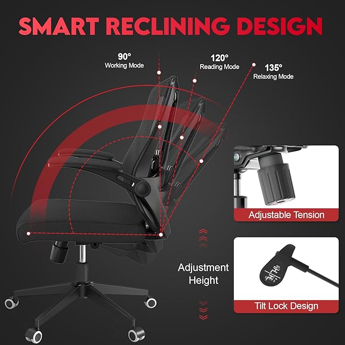 Ergonomic Office Chair - 400LB Comfy Desk Chairs - Image 3