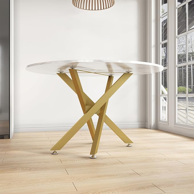 30 Inch Modern Gold Metal X Shape Table Legs, 4 Pieces, 28 Inch Height by ORIGINALITYTABLELEGSFAMILY