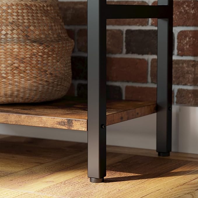 IRONCK Bookcases and Bookshelves Triple Wide 5 Tiers Industrial Bookshelf - Image 6