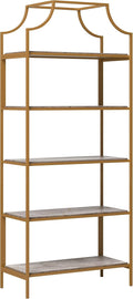 Sauder International Lux Open Shelving, Deco Stone Finish by SAUDER%C2%AE